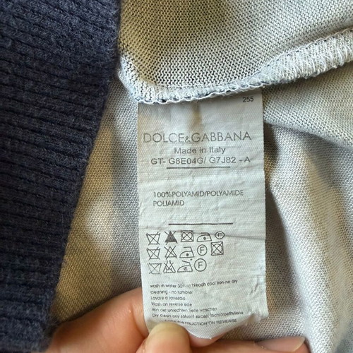 Dolce & Gabbana cardigan used with coin print, dark blue