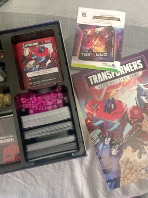 Transformers board game new, complete unopened