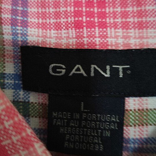 Gant Ohio Oxford men's shirt multicolor size L like new urban fit