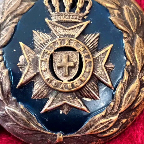 Buckle of Royal City Police used, 1920s