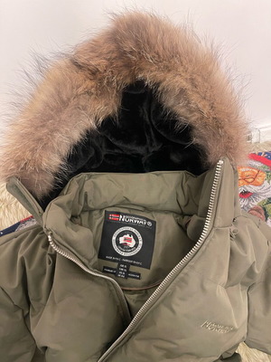 Norway Geographic Brent jacket new, beige, size XL
