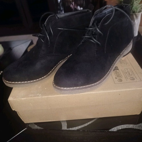 Afeika women's short boots new, size 38, black leather
