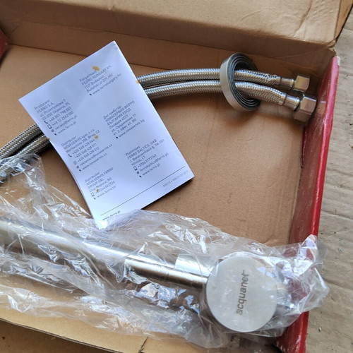 Acquanet Inox kitchen faucet new with installation accessories