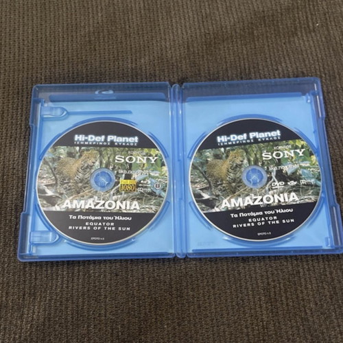 Hi-Def Planet Equator Blu-ray and DVD set like new by Sony