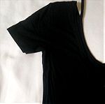 Ιταλικό μπλουζάκι κοντό SMALL μαύρο χρώμα