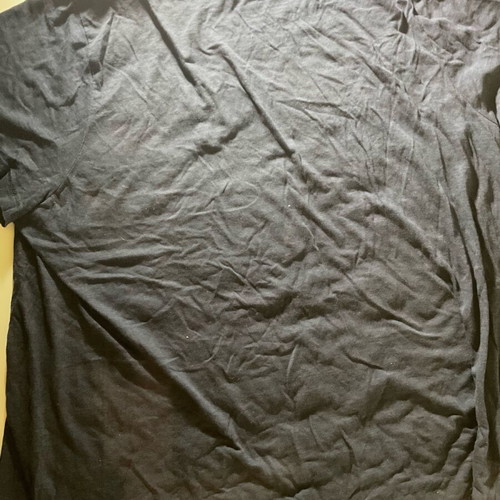 Women's short-sleeve blouse used, black, size 1x