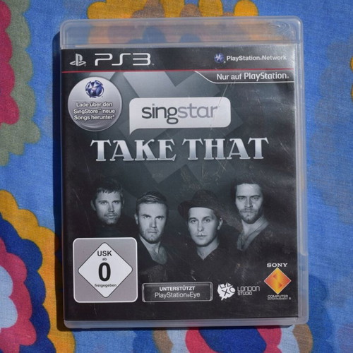SingStar Take That PS3 like new