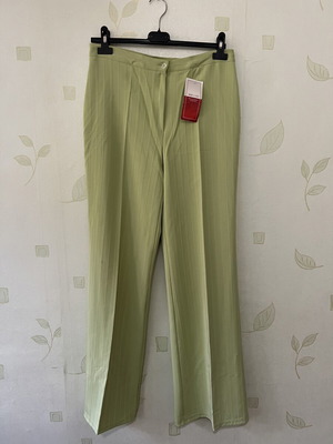 A-Style women's pants new light green summer fabric sizes S-XL