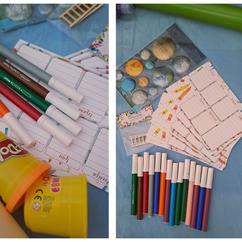 Craft kit for kindergarten children, like new