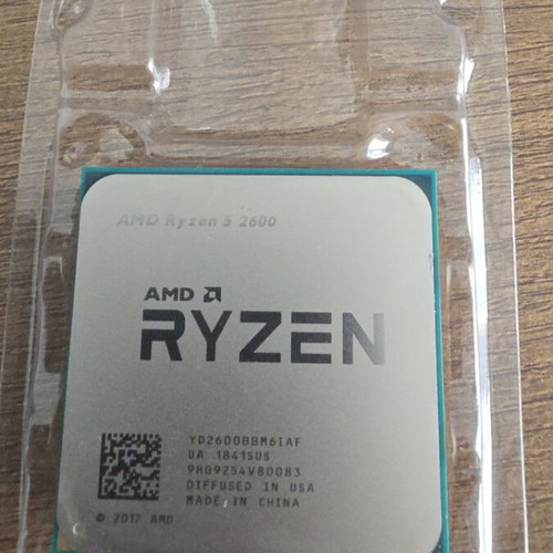 Ryzen 5 2600 AM4 επεξεργαστής μεταχειρισμένος με ψύκτρα και κουτί