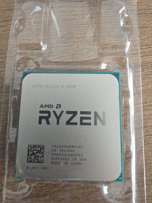 Ryzen 5 2600 AM4 επεξεργαστής μεταχειρισμένος με ψύκτρα