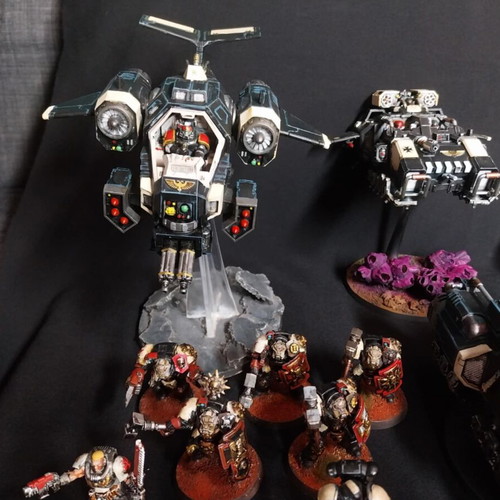 Black Templars Army Warhammer 40K fully painted, like new