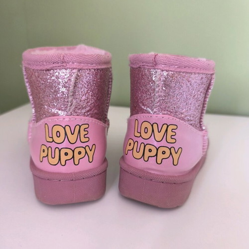 SINSAY boots with glitter and fur, like new, size 26