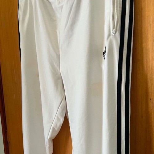 Adidas tracksuit like new, size 2XL, white and black