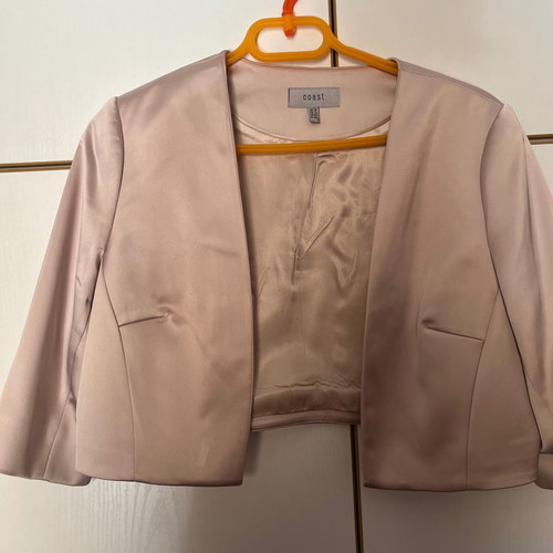 Coast jacket used, size 16, pink