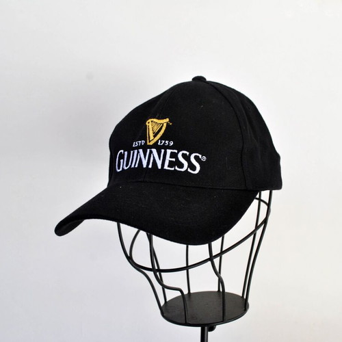 Guinness Black Hat like new, one size, cotton
