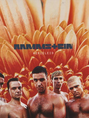 Rammstein Herzeleid CD άλμπουμ με hype sticker, 1995