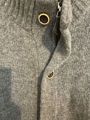 Oxford Company cardigan gray size M like new