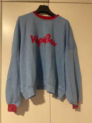 Φούτερ μπλούζα Karavan μεταχειρισμένη, oversized, one size, μπλε