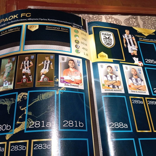 Panini Fifa 365 sticker album like new
