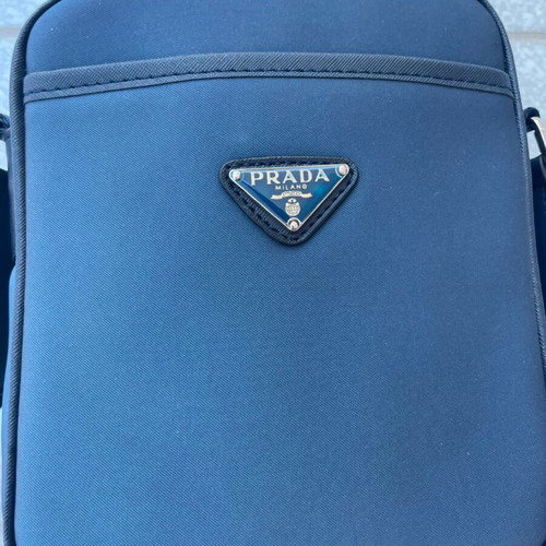 Prada shoulder bag, blue