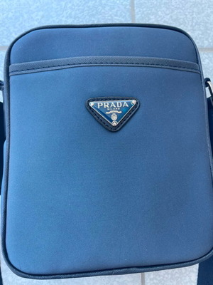 Prada shoulder bag, blue