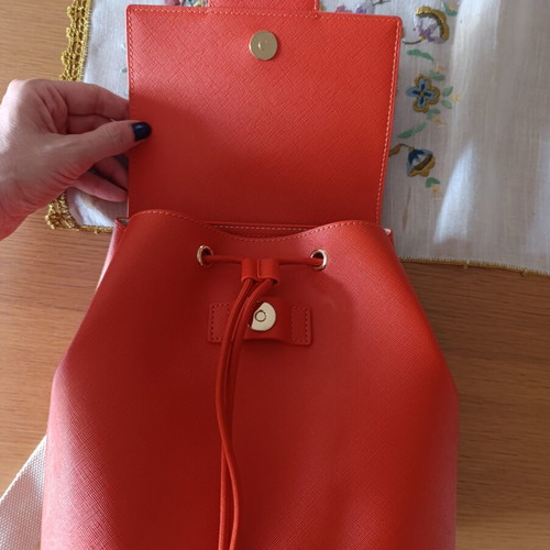 Love Moschino backpack coral, like new