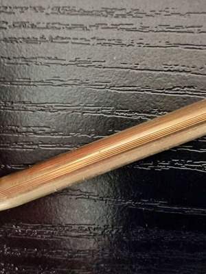 Cross gold pen used