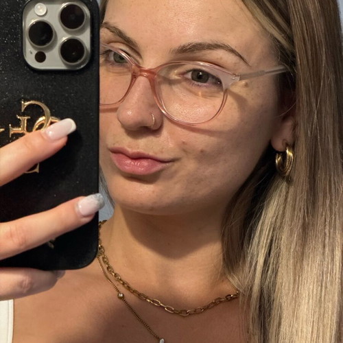 Plastic optical glasses used in very good condition