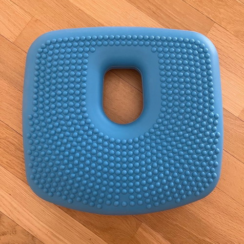 Orthopedic pillow with hole Amila new, blue