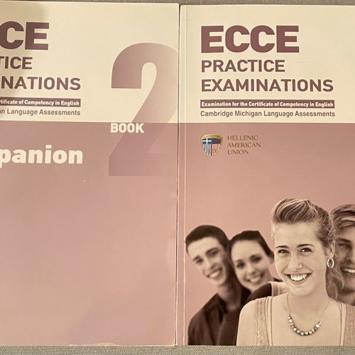 ECCE books new, set of 7, Hellenic American Union with CD