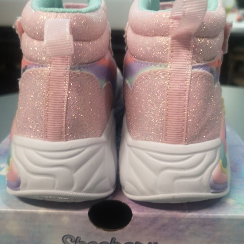 Skechers Unicorn Dreams Magical Dreamer boots, size 32