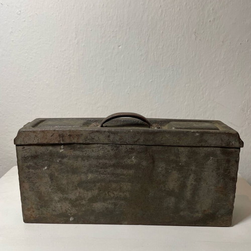 Ammunition box used for machine guns steel 1940