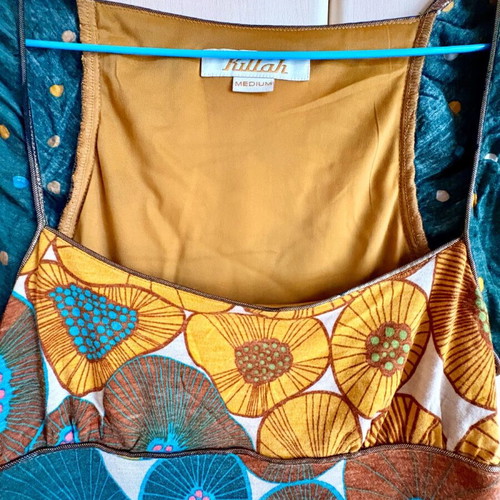 Killah mini dress with unique pattern size M like new