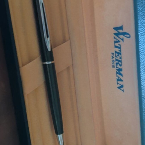 Waterman pen green, unused in gift box