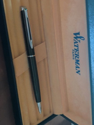 Waterman pen green, unused in gift box