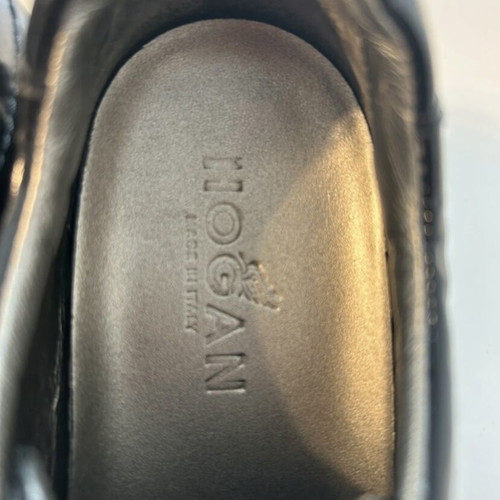 Hogan women's patent leather shoes black size 36 1/2 like new