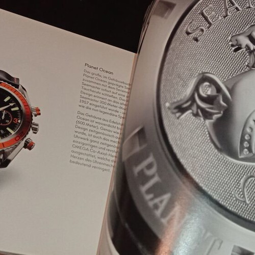 Illustrated Omega watch catalog 2007 used edition