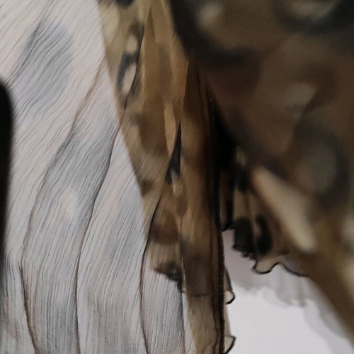 Animal print skirt like new, size L-XL, lightweight fabric