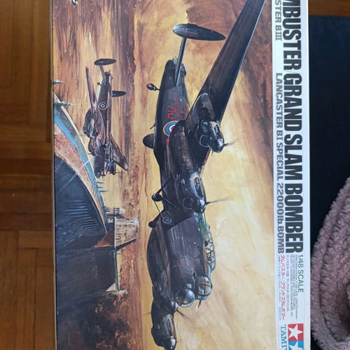 Tamiya 1/48 Dambuster Grand Slam Lancaster B.III Special aircraft kit new
