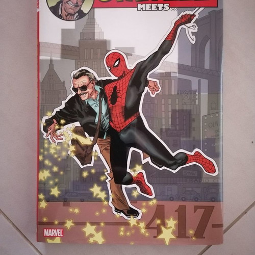 Hardcover Marvel Stan Lee meets comic like new, English