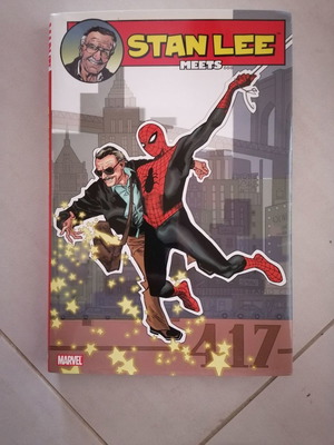 Hardcover Marvel Stan Lee meets comic like new, English