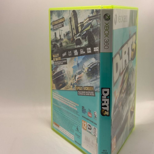 Dirt 3 Xbox 360 used action adventure game