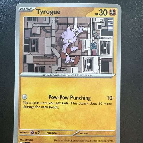 Tyrogue 071/132 Mega Evolution Pokemon card