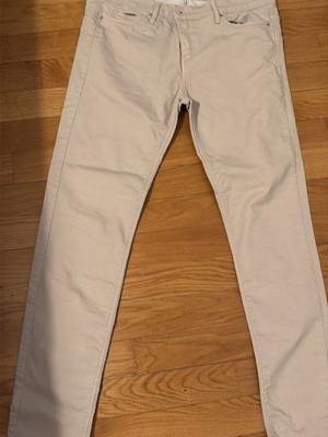Stradivarius Denim Pants like new, beige, size XXL