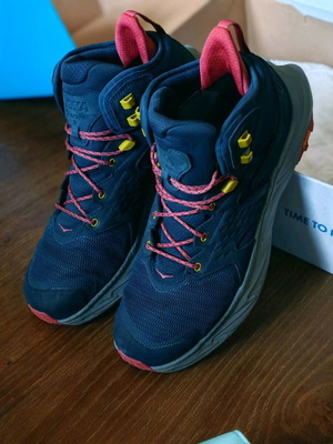 Hoka Anacapa 2 Mid Gtx new boots size 48, gray and blue