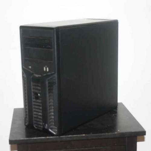 Dell PowerEdge T110 server used with Intel Xeon X3430, 6GB RAM, SSD and HDD