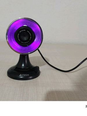 A4TECH PKS-732G webcam used with microphone and USB 2.0