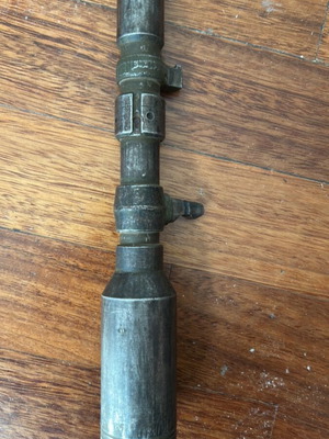 Vintage M86F telescope used, World War II