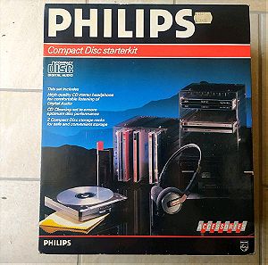 Philips σετ καθαρισμού, ακουστικά και θήκες για CD
